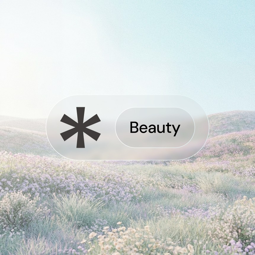 Beauty category selection indicator